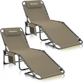 KingCamp Folding Outdoor Chaise Lounge