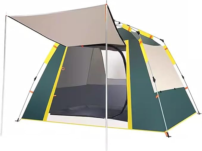 WHYATT 2-8 Person Tents for Camping, Backpacking Tent, Waterproof Windproof Tent Easy Set Up-Portable Dome Tents for Camping