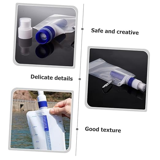HANABASS 1pc Outdoor Portable Water Filter Bag Camping Water Container Leak Pouch for Hiking and Outdoor Activities Convenient Storage