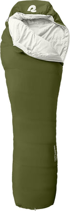 Retrospec Dream Mummy Sleeping Bag - 5, 15, & 30°F Cold Weather Camping & Travel Essential Gear with Water - Resistant Shell & Synthetic Fill - Zippered Pocket & Stuff Sack