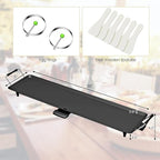 LDAILY Electric Griddle, Nonstick Extra Large Electric Teppanyaki Grill, 35’’ Korean BBQ Grill with 5 Temperature, Long Portable Indoor Table Top Barbecue Pan for Party/Home/Camping Cooking, 2000W
