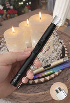 REIDEA Electric Lighter S4 Candle Lighter USB Rechargeable with Safety Switch, Flameless Portable Fast Heat Windproof Plasma Electronic Lighters, Perfect for Home Cooking BBQ Camping Stove Fireworks