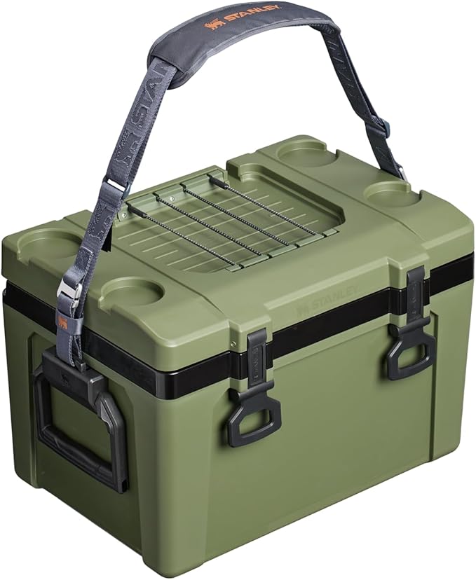 Stanley Adventure Outdoor Cooler | Heavy Duty Outdoor Camping Cooler with Easy Carry Handle | BPA-Free