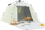 Genérico Camping Tent | Wide and Easy to Set Up Quick - Family Tent for Outdoor Activities, for Adults Teenage Couples on Picnic Hiking Mountaineering and