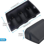 12-24 V 3 Hole Tent Type Power Distribution Sockets Cigarette Lighter Splitter Power Adaptor Combination Automotive Accessory Outlet for Car and Marine ﻿