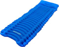 SereneLife Backpacking Air Mattress Sleeping Pad - Waterproof Lightweight Sleep Pad Inflatable Camping Sleeping Mat w/Carrying Bag - for Camping, Backpacking, Hiking