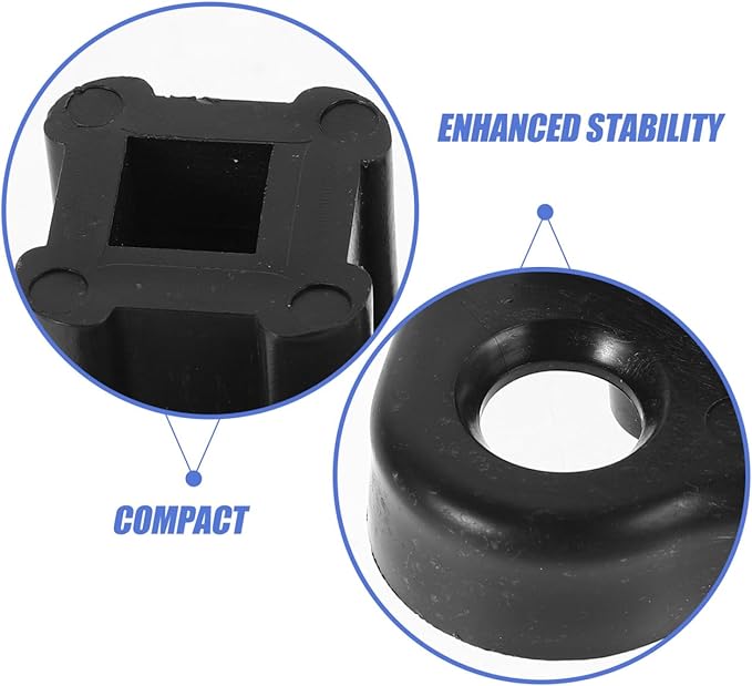 FAVOMOTO Four-Legged Tent Bottom Base for Umbrella Tent Accessories - Universal Rv Awning Support Bracket Stable and Non-Slip Outdoor Camping Replacement Parts (4-Pack)
