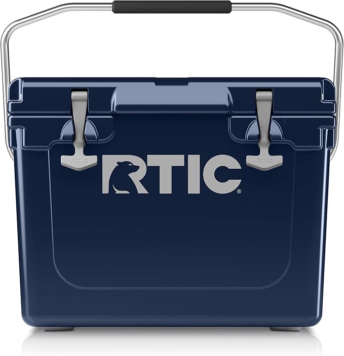 RTIC Ultra-Tough Cooler, Hard Insulated Ice Chest Box for Beach, Drink, Beverage, Camping, Picnic, Fishing, Boat, Barbecue