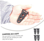Mikikit Tent Buckle Outdoor Canopy Adjuster Canopy Pole Connector Canopy Webbing Fixer Camping Install Buckle