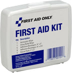 First Aid Only PhysiciansCare On-The-Go Emergency First Aid Kit for Home, Work, and Travel, 13 Pieces (Antiseptic wipes, Sting Relief wipes, Gauze pads, Bandages)