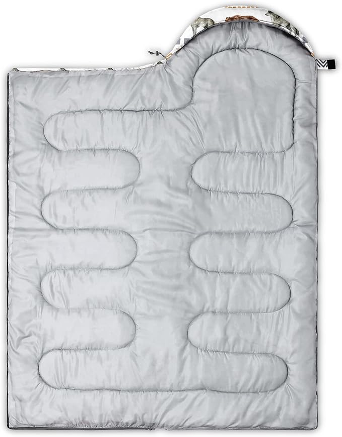 BSNTHO Camping Sleeping Bags,3 Season Warm & Cool Weather,Lightweight,Waterproof Sleeping Bags for Adults & Kids,Traveling,and Outdoors,Camping Gear Equipment