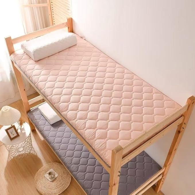 Single Double Floor Mattress, Soft Futon Portable Roll Up Folding Sleeping Pad for Home Camping Sofa Dormitory Multiple Sizes.