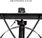 Bonnlo Outdoor Portable Propane Stove Gas Cooker, Heavy Duty Iron Cast Patio Burner with Detachable Stand Legs for Camp Cooking (1-Burner 100,000-BTU)