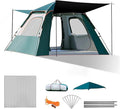 Camping Tent, Family Cabin Tents,Family Dome Waterproof Backpacking Tent Easy Setup UV Cut Sun Shelter Tent, Instant Camping Tents, for Picnic,Camping. L Green