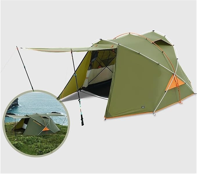 Double DAC Tent Joint Backpacking for Hiking Trekking 3 Seasons Rainproof Camping Overnight