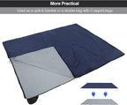 REDCAMP Ultra Lightweight Sleeping Bag for Backpacking, Hiking, Comfort for Adults Warm Weather, with Compression Sack