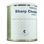 Military Surplus Freeze Dried Shredded Sharp Cheddar Cheese – #10 Can – 32 oz – 25+ Year Shelf Life – Emergency Food Supply – Camping, Hiking, Survival, Backpacking – Long-Term Storage Food – Pack of 1
