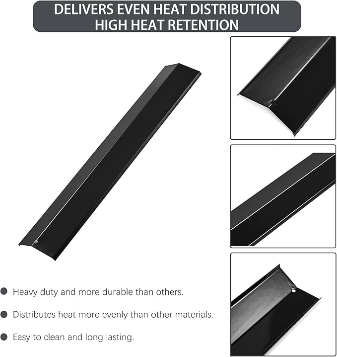 Heat Deflector Heat Tent Grill Replacement Parts for Oklahoma Joe’s Smoker Accessories 15202029 12201767 14201767 16202046 Heat Plate 1767017 Oklahoma Joes Longhorn Combo Charcoal Gas Grill Parts