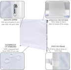 Sunwall for 10x10 Pop up Canopy, Instant Canopy Tent Sidewall, 1 Pack Sidewall Only (White 3 Pieces)