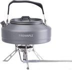 Fire Maple FMS-118 Camping and Backpacking Stove | Portable Foldable Gas Burner with pre-heat tube | Ideal for Backpacking, Hiking, Camping, Emergency use