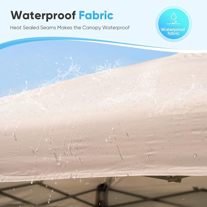 Quictent Pop up Canopy Tent with Mosquito Netting, Easy Set up Screened Gazebo House Room Tent Portable & Waterproof for Patio, Backyard, Camping Or Outdoor Use