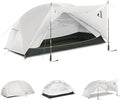 Naturehike Mongar Pro 1/2/3 Person Backpacking Tent,Waterproof Nylon Easy Setup Lightweight Camping Tent