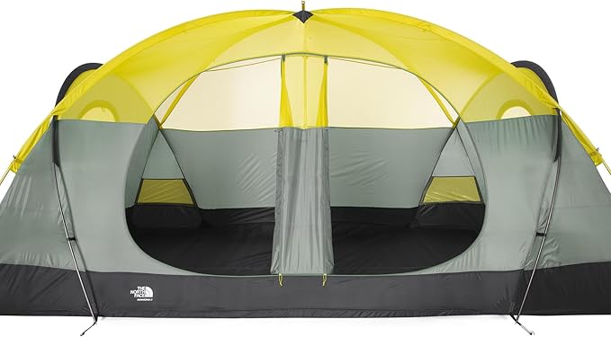 THE NORTH FACE Wawona 8 Tent | Eight Person Camping Tent, Water Repellent, Spacious & Easy to Set Up, Attached Vestibule Area