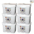 Numanna Defender Pack with Meat Bucket 1,296 Servings | 6-Months Emergency Food Supply with Protein | Easy-to-Prepare Survival Meals for Camping & Daily Use | 25+ Year Shelf Life | Made in USA