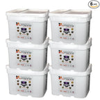 Numanna Defender Pack with Meat Bucket 1,296 Servings | 6-Months Emergency Food Supply with Protein | Easy-to-Prepare Survival Meals for Camping & Daily Use | 25+ Year Shelf Life | Made in USA