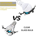 4 Pack Portable LED Bulb, 5W USB LED Camping Light for Garage Warehouse Car Truck Fishing Boat Outdoor Emergency Light Children Bed Room, 2.5m/8.2ft Extension Cord…