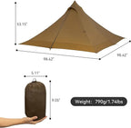 Thous Winds Ultralight 2-Person Tent - Capricornus