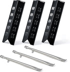 FSOGBG3005 Flame Tamers 3 Burner Grill Replacement Parts for Outdoor Gourmet Grill Parts FSODBG1204 FSODBG1205 FSODBG1200 FSOGBG3002 16201 Burner Tube 96131 Heat Shield Plates Grill Accessories