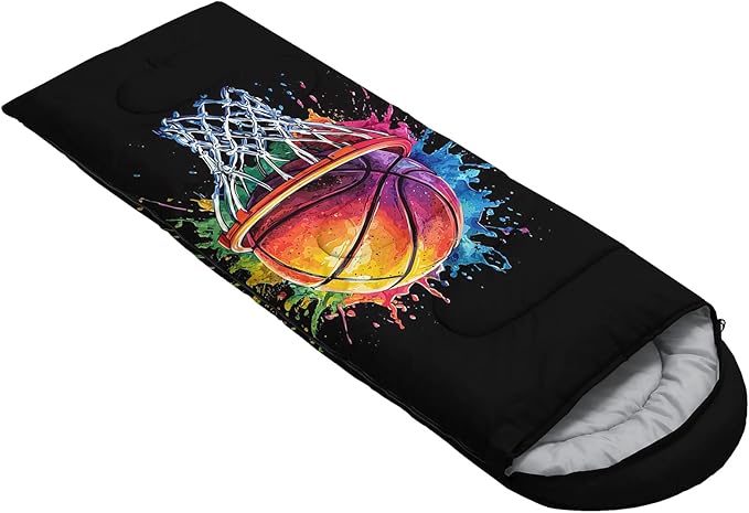 AILONEN Cartoon Car Sleeping Bags,Lightweight & Waterproof,3 Season Warm & Cool Weather,Cute Stars Printed Vehicles Transportation Sleeping Bags for Boys,Kids,Adults Travelling,Outdoors