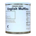 Military Surplus Freeze-Dried English Muffins 16 Oz Long-Term Emergency Food | 25+ Year Shelf Life | Fully Cooked, Easy to Prepare Survival Meal | Ideal for Camping & Outdoor Adventures Made in USA