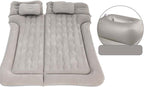 Car Air Mattress for Toyota Land Cruiser lc300 5, 2021 2022 2023 2024, Thickened Car Bed Mattress, Travel Sleeping Pad, Back Seat Bed Cushion with Air Pump 2 Pillows,Grey