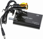 5W Waist Hanging LED HeadLight with Plastic Clip for Magnifier (Black)