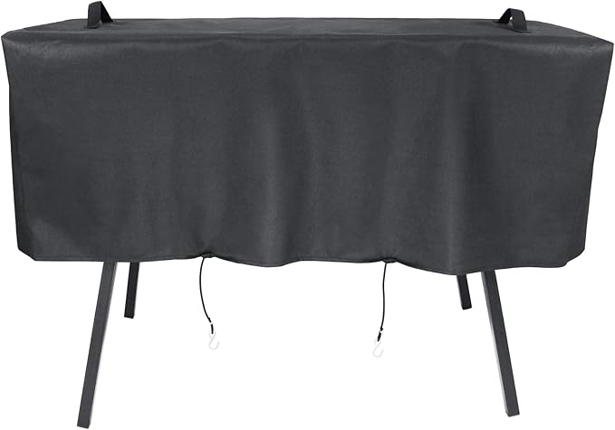 Hisencn Stove Cover for Camp Chef 3 Burner Stove, Heavy Duty 600D Polyester Outdoor Stove Cover, Water-Resistant Camp Chef Grill Cover for GB90D TB90LW TB90LWG TB90LWG15 SPG90B PRO90X