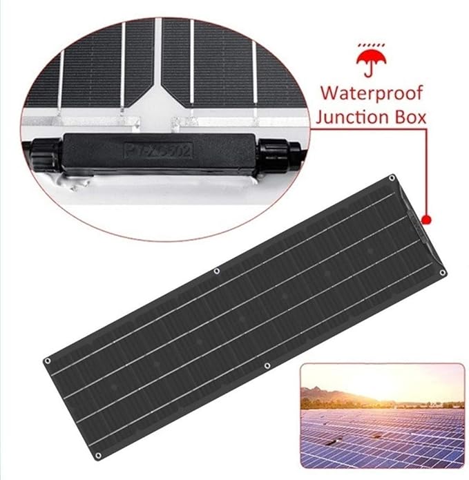 Framy High Efficiency Solar Panel 400W 2 * 200W Black Backplane Battery Charger for Car Yacht Boat RV Camping Caravan Home,Solar Panel Kit 20A