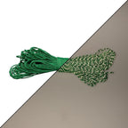 Paracord Planet – Fluorescent 1.75mm Reflective Guyline 95 Paracord Tent Rope Camping Parachute Cord – Kelly Green – 65ft