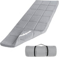 Cot Mattress Topper (Improved Thickness), Foam Quilted Pads for Camping, Soft Comfortable Sleeping Cot Mattress Pad Only, Camping Pad 75"x30" for Camp Cot/Rv Bunk/Narrow Twin Beds, Navy