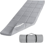 Cot Mattress Topper (Improved Thickness), Foam Quilted Pads for Camping, Soft Comfortable Sleeping Cot Mattress Pad Only, Camping Pad 75"x30" for Camp Cot/Rv Bunk/Narrow Twin Beds, Navy