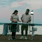 CORE Lantern Holder | Fits The CORE 4 Foot Outdoor FlexRail Camp & Cook Table | Portable for Beach, Picnic, Backyards, BBQ, Tailgate, Patio, and Party