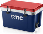 RTIC Ultra-Light 32 Quart Hard Cooler Insulated Portable Ice Chest Box for Drink, Beverage, Beach, Camping, Picnic, Fishing, Boat, Barbecue, 30% Lighter Than Rotomolded Coolers