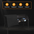 ZBXFCSH Heavy-Duty Patio Cover Fits Camp Chef 3 Burners Stove PRO90, SPG90B, TB90LW, TB90LWG, TB90LWG15