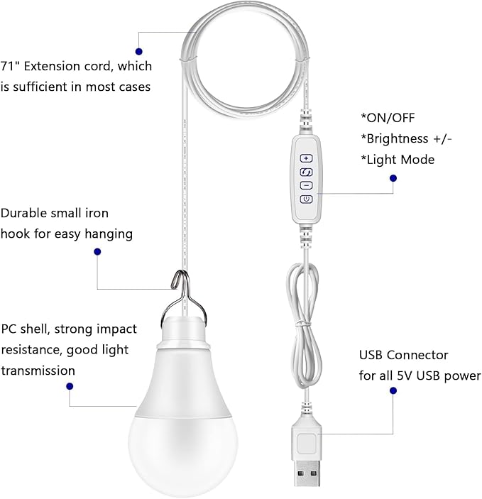 Apowking Bulbs R100 Power Bank Station, R100 Power Bank Power Station Generator Led Light Portable Emergency Lighting, Easy to use