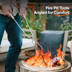 Solo Stove Roasting Sticks and Fire Pit Poker - Firewood Accessories for Outdoor and RV Fire Pits