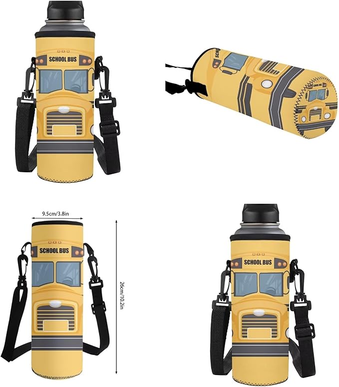Boys Bookbag with Lunch Box Kids School Bus Backpack Elementary Back to School Supplies Back Pack Purse Knapsack for Daycare