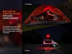 Fenix CL26R Pro Camping Lantern, Grey Camo, 650 lumens Bright, USB-C Rechargeable , Compact and Portable Perfect for Hurricane, Emergency, Hiking, Power Outage with LumenTac Organizer