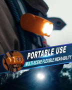 Headlamp Rechargeable 2PCS,4500L Super Bright Light Bright LED Rechargeable Headlight with White Light, Waterproof Head Lamp with Headband for Outdoor Camping, Hiking,Camping Essentials,Working