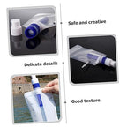 Mipcase 480ml Compact Water Container Portable Water Bag Filter Collapsible Camping Accessory Reusable Water Storage for Hiking Backpacking and Outdoor Use